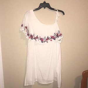 White boutique dress